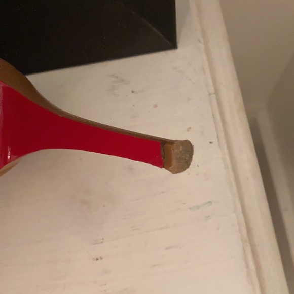 LAST CHANCE!Christian Louboutin Sz 37 Nude Pumps - Picture 6 of 11